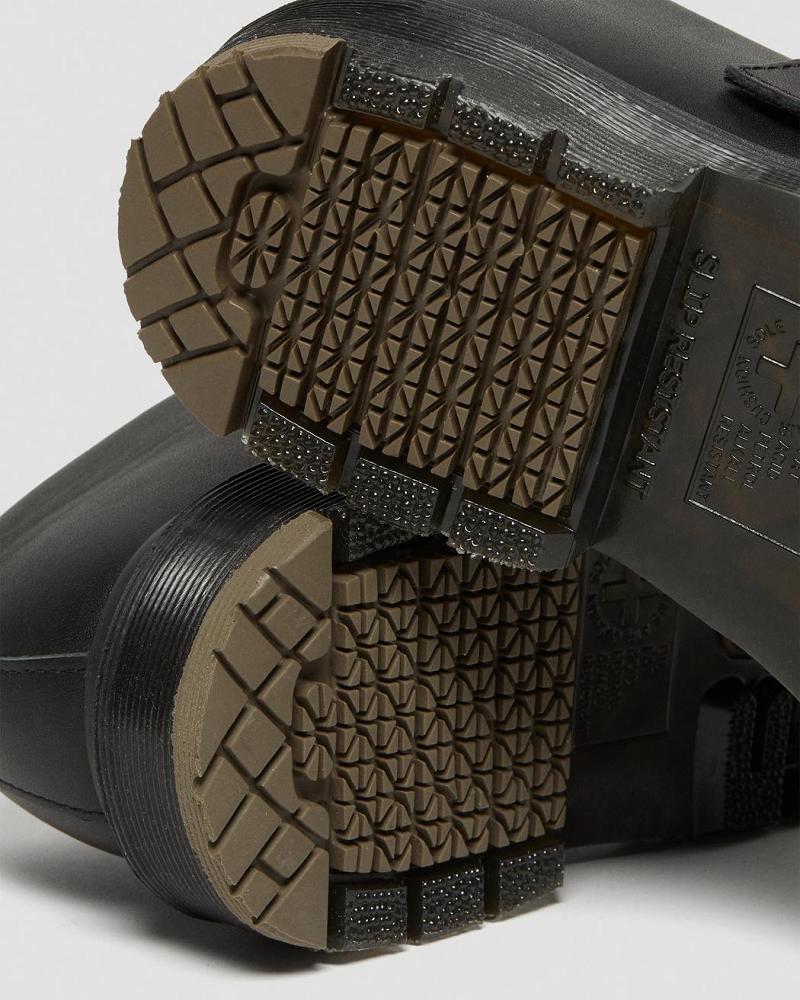 Dr Martens Polley Slip Resistant Arbeidssko Dame Svarte | Norge 394OKI